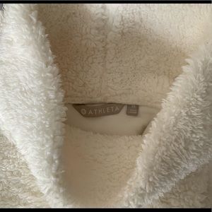 Athleta Sherpa Funnel Neck Pullover, XS